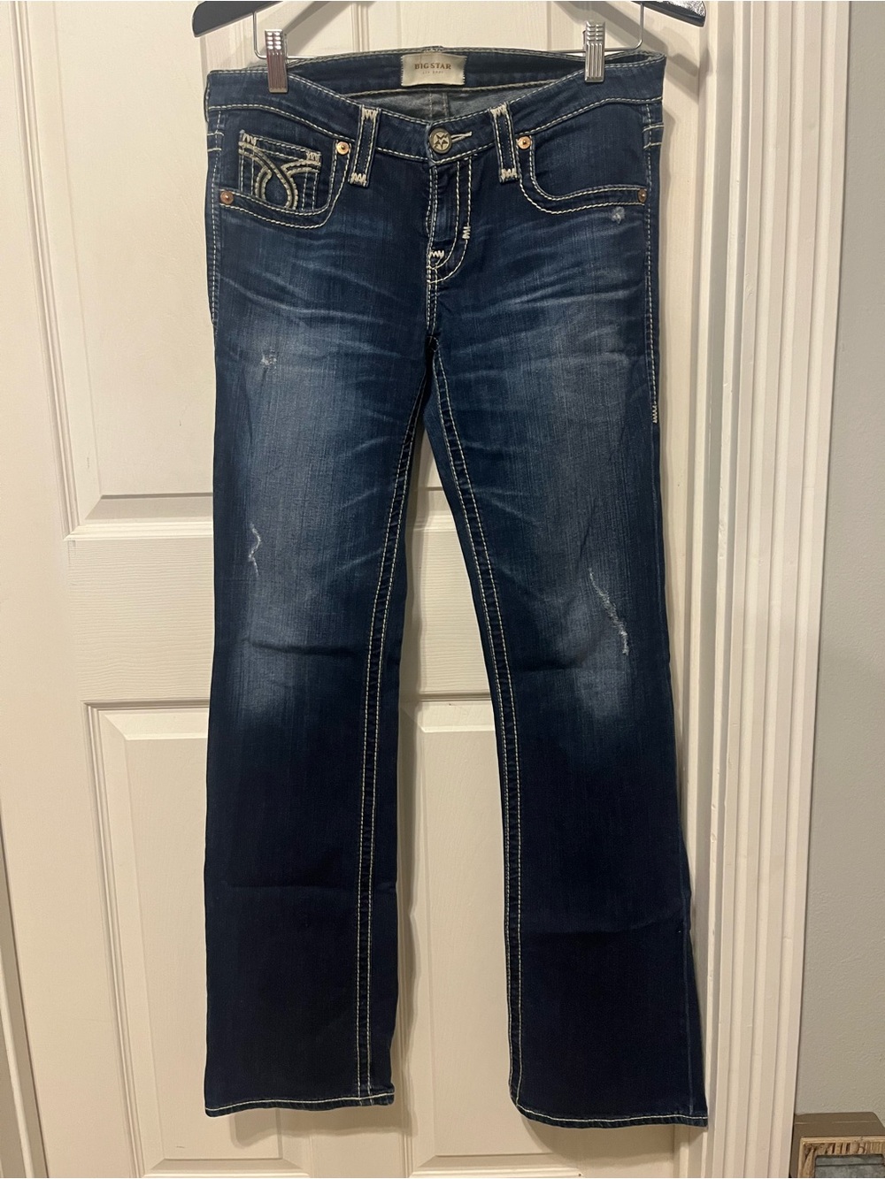 Big Star Women's Dark Indigo Boot-Cut Jeans